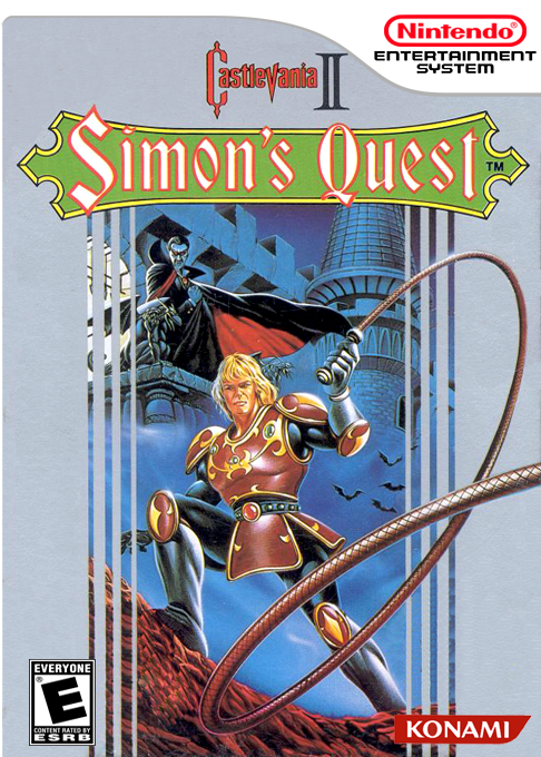 Castlevania 2 - Simon's Quest box art
