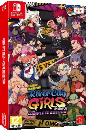 River City Girls - Complete Edition — box-3D (ASI)