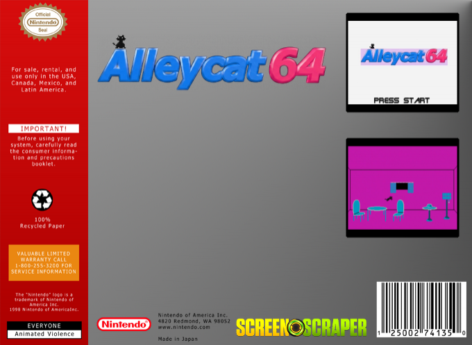 Alleycat64 — box-2D-back (SS)