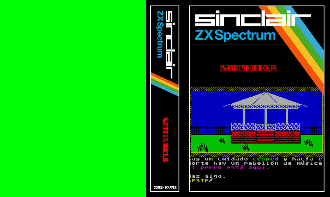 Pajarito Y El Billete, El — box-texture (SS)