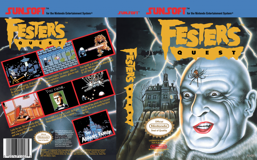 Fester's Quest — box-texture (US)