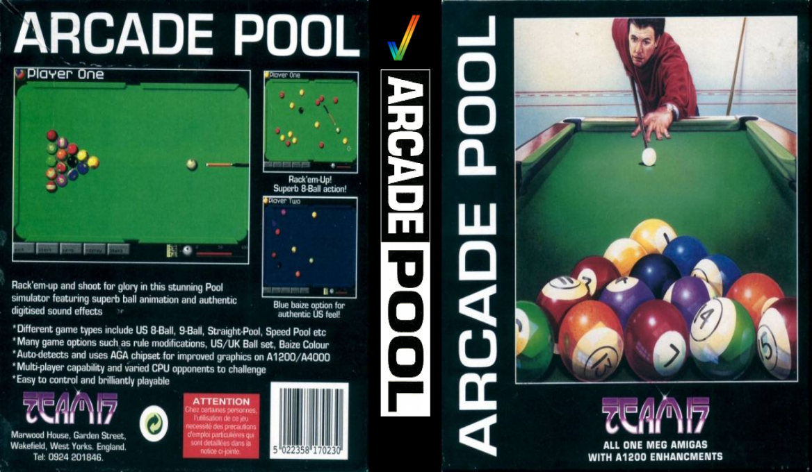 Arcade Pool — box-texture (EU)