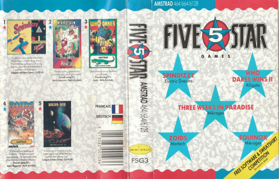 Five Star Games — box-texture (EU)