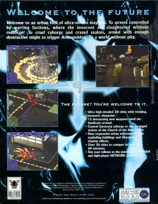 Syndicate Wars — box-2D-back (EU)
