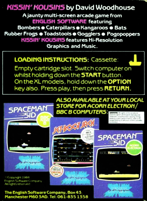 Kissin' Kousins — box-2D-back (EU)