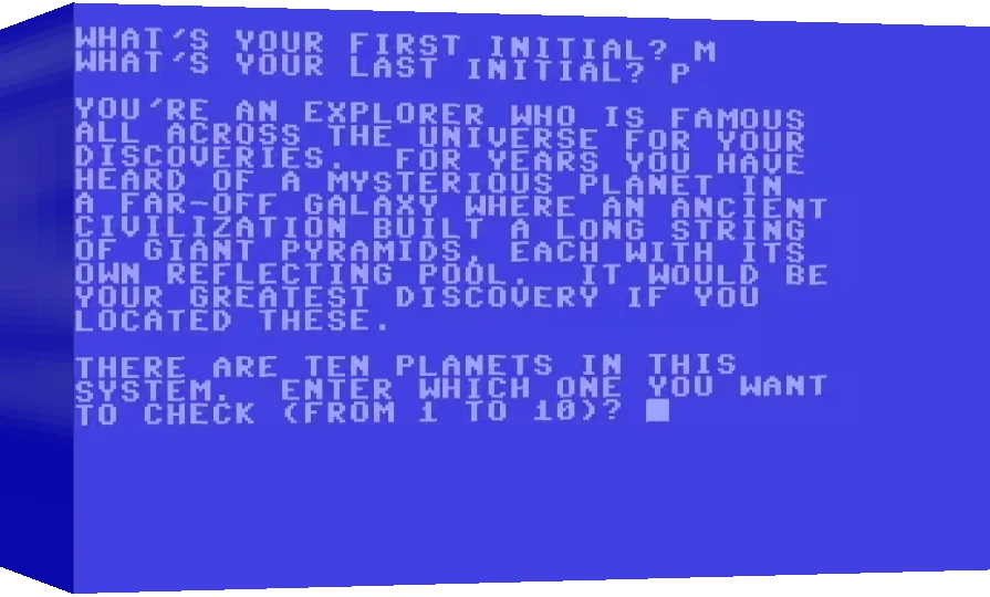 Pyramid Planet Explorer — box-3D (WOR)