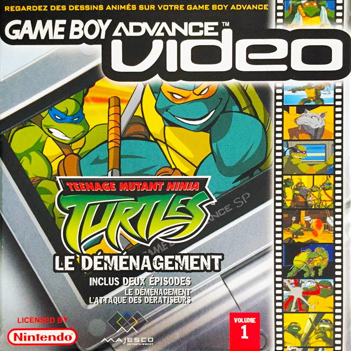 Game Boy Advance Video - Teenage Mutant Ninja Turtles - Things Change — box-2D (FR)