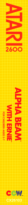 Alpha Beam with Ernie — box-2D-side (EU)