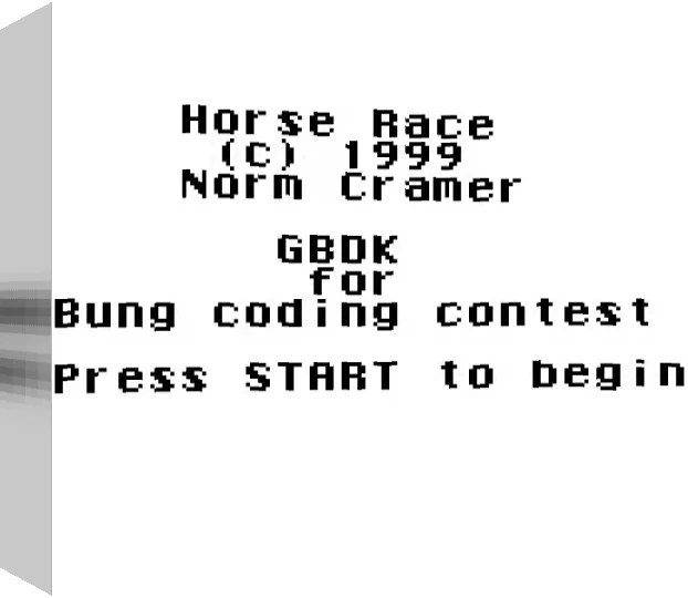 Horse Race — box-3D (WOR)