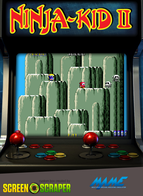 Ninja-kid 2 / Ninjakun Ashura No Shou — box-2D (SS)