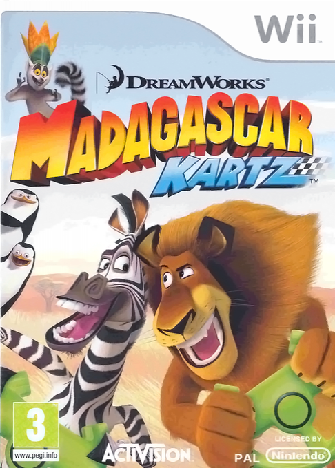 DreamWorks Madagascar Kartz — box-2D (EU)