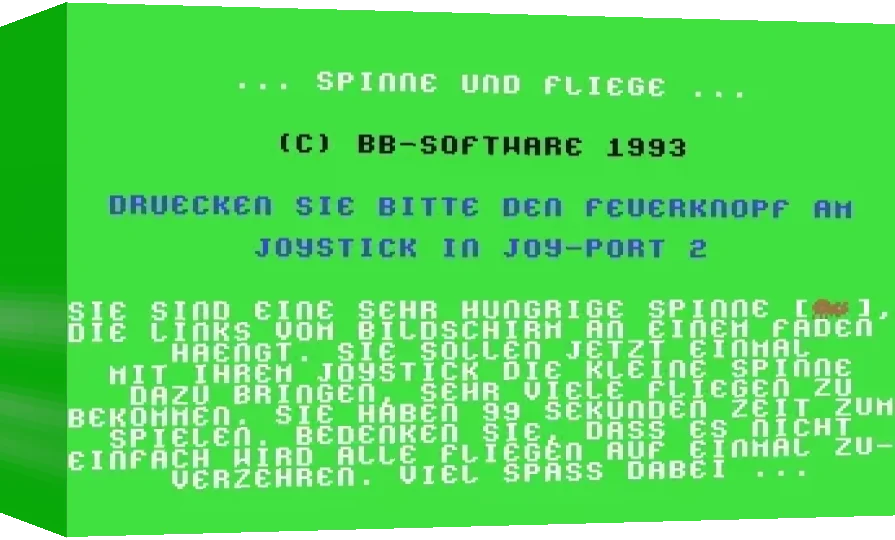 Spinne Und Fliege — box-3D (WOR)