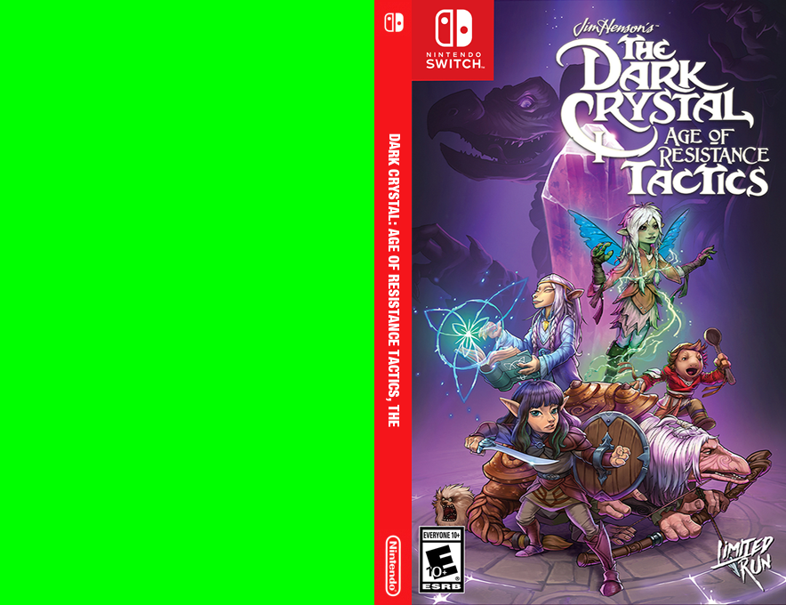 Dark Crystal - Age of Resistance Tactics, The — box-texture (US)