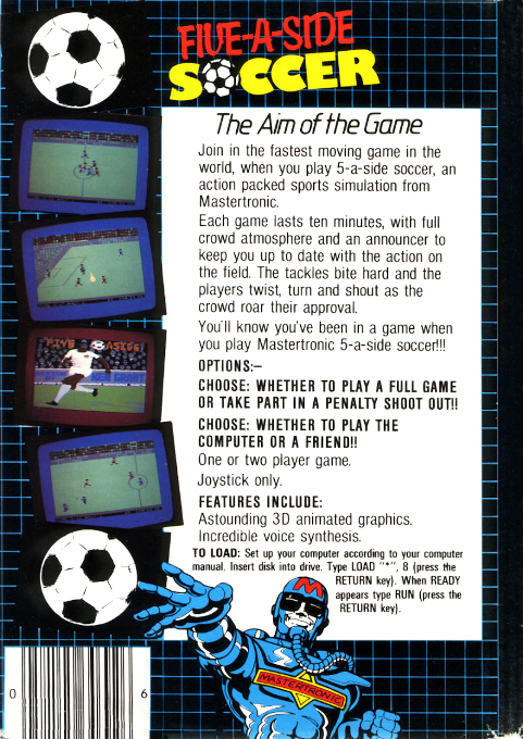 Five a Side — box-2D-back (US)