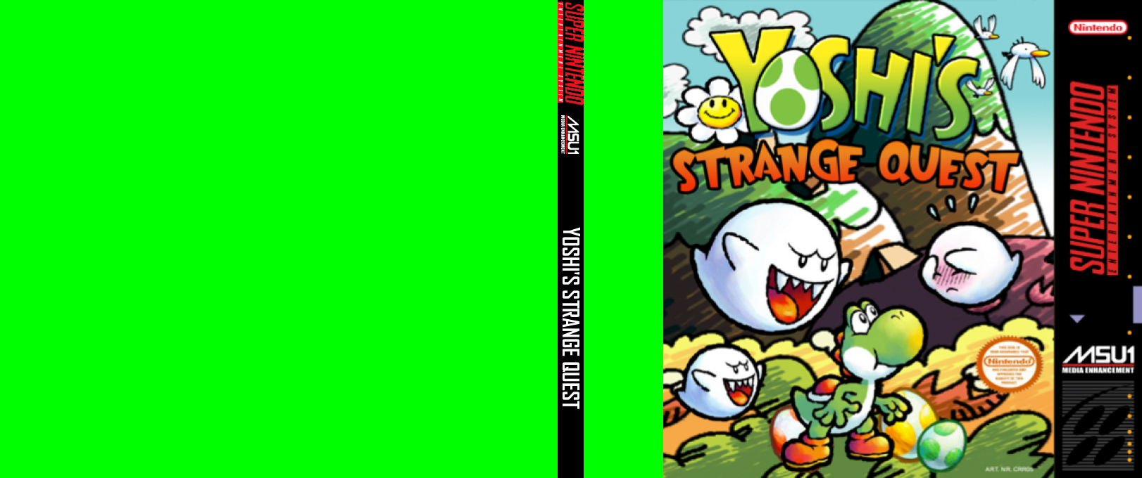 Yoshi's Strange Quest — box-texture (WOR)