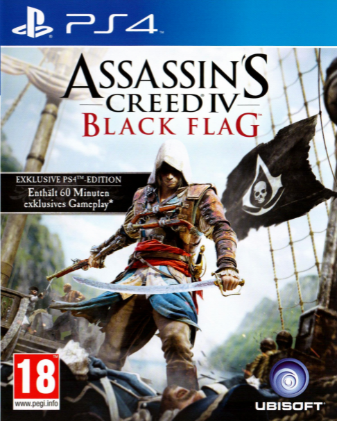 Assassin's Creed IV: Black Flag — box-2D (DE)