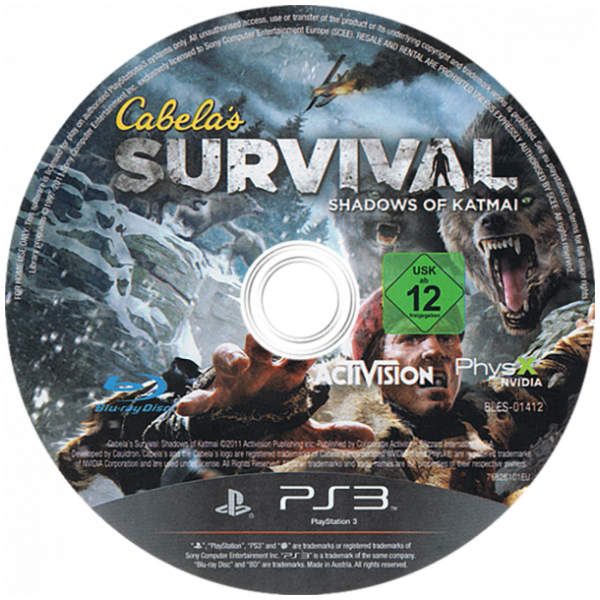 Cabela's Survival - Shadows of Katmai — support-2D (EU)
