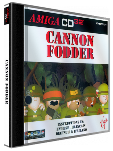 Cannon Fodder — box-3D (WOR)