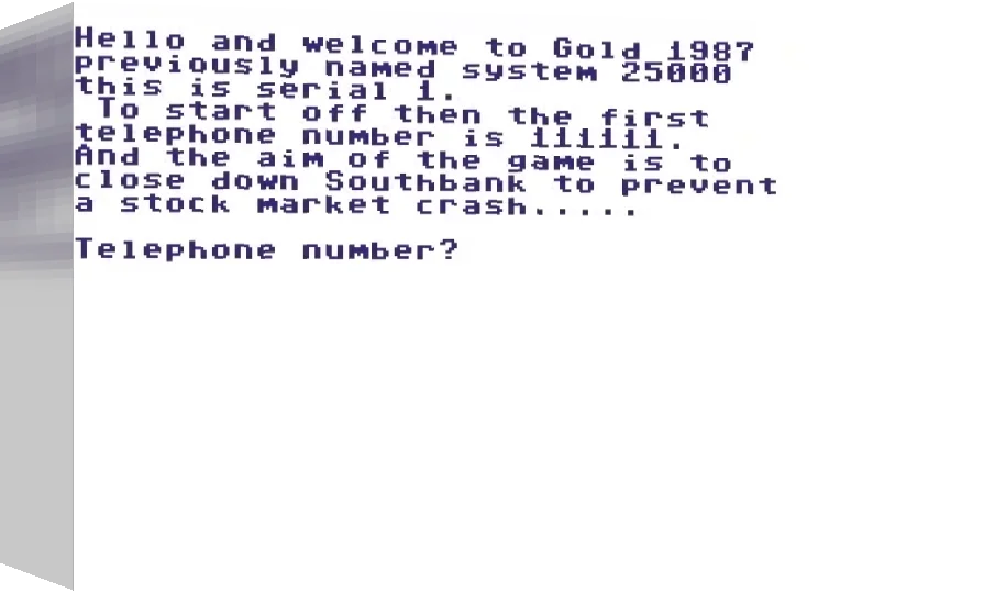 Gold 1987 : System 25000 — box-3D (WOR)