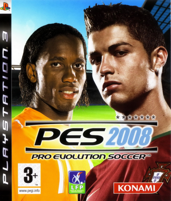 PES 2008 - Pro Evolution Soccer — box-2D (FR)