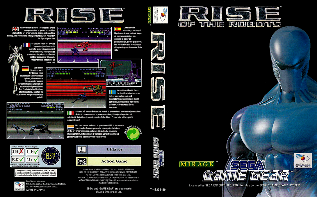 Rise Of The Robots — box-texture (EU)