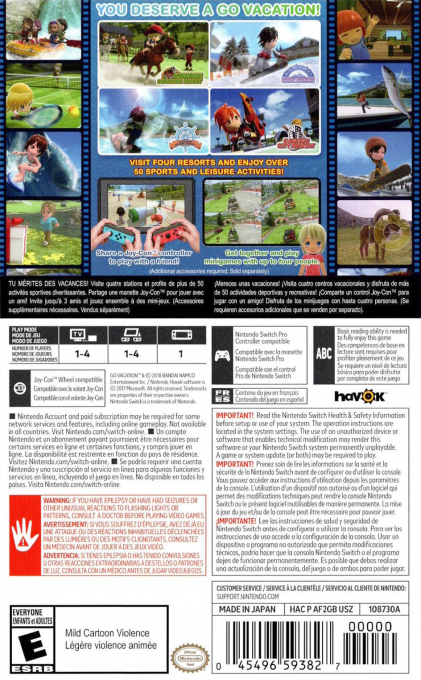 Go Vacation — box-2D-back (US)