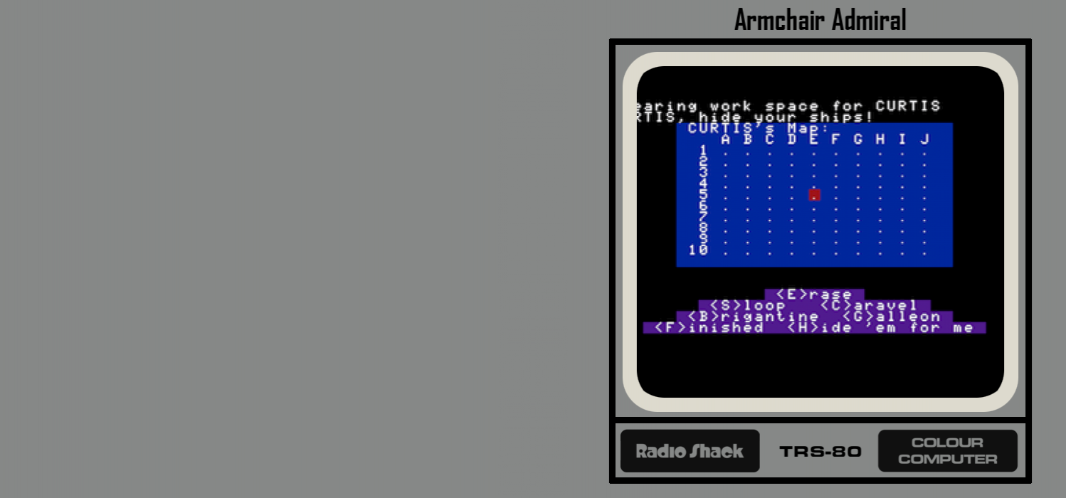 Armchair Admiral — box-texture (SS)