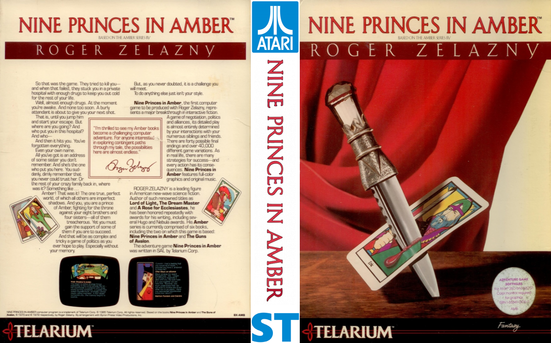 Nine Princes In Amber — box-texture (US)