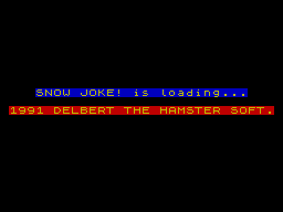 Snow Joke! — sstitle (WOR)