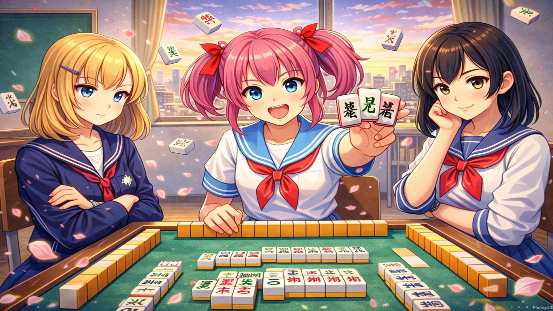 Mahjong-kyou Jidai - AV Gal Seifuku-hen — fanart