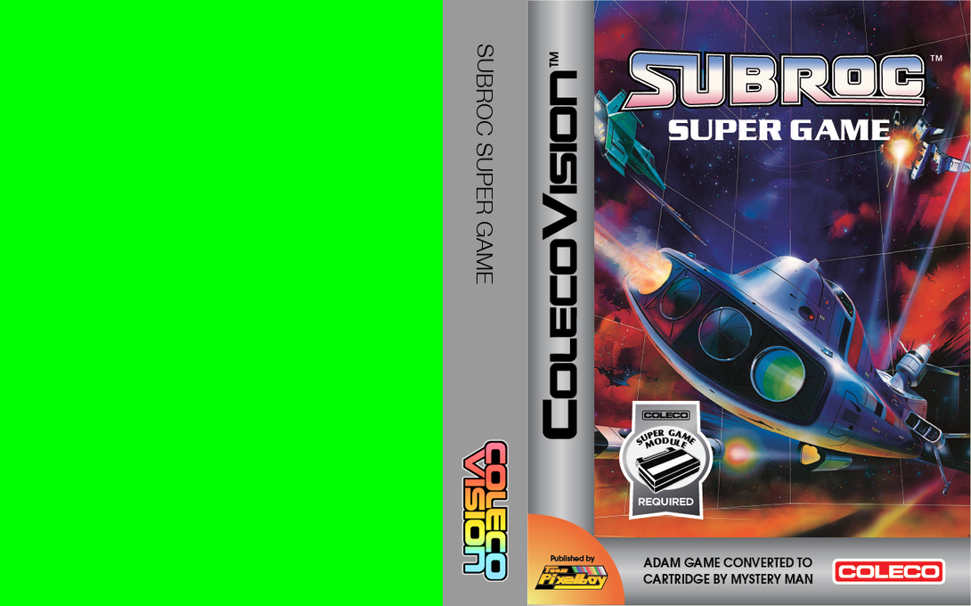 Subroc Super Game — box-texture (WOR)