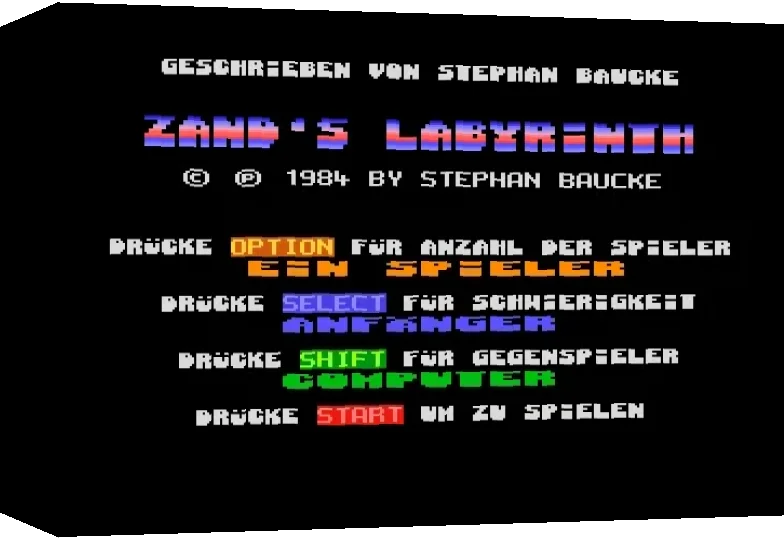 Zand's Labyrinth — box-3D (WOR)