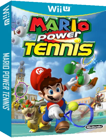 Mario Power Tennis — box-3D (WOR)
