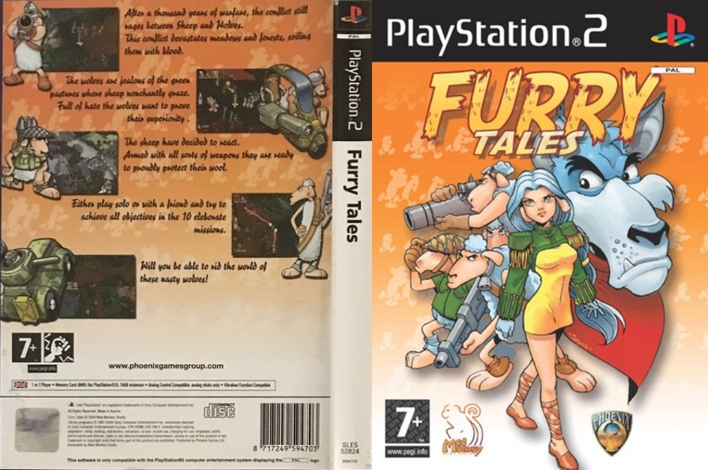 Furry Tales — box-texture (EU)