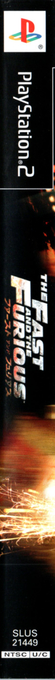 Fast and the Furious, The — box-2D-side (US)