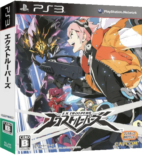 E.X. Troopers — box-3D (JP)