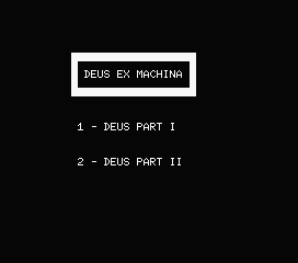 Deus Ex Machina — sstitle (EU)