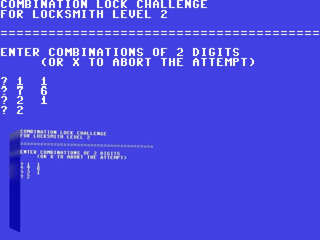 Combination Lock Game — mixrbv2 (WOR)