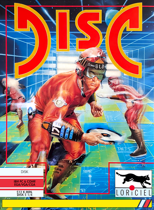 Disc box art