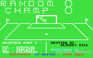 Random Champ 8 — sstitle (HU)