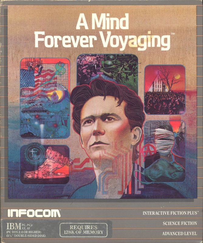 Mind Forever Voyaging, A box art