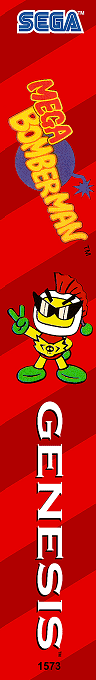 Mega Bomberman — box-2D-side (US)