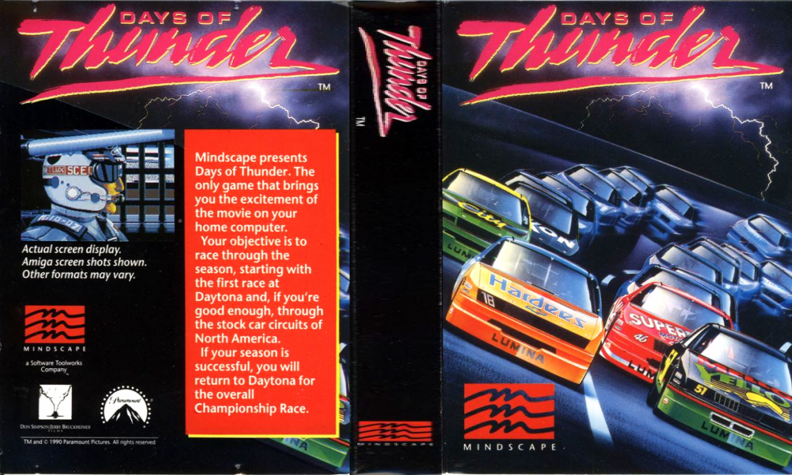 Days Of Thunder — box-texture (EU)