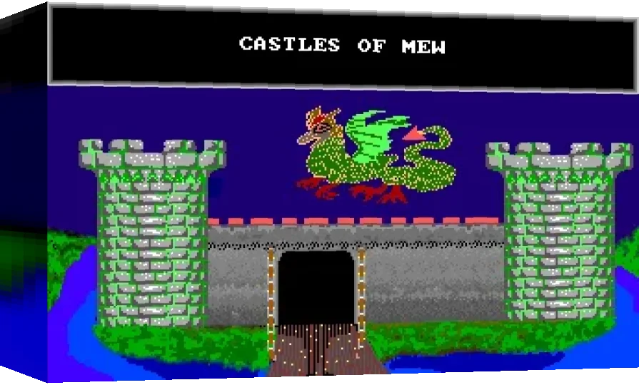 Castle Of Mew — box-3D (WOR)