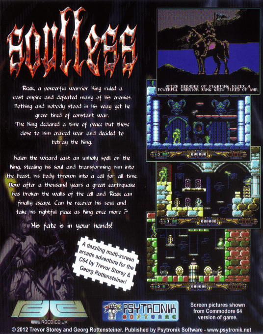 Soulless — box-2D-back (EU)