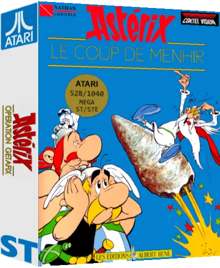 Asterix Et Le Coup Du Menhir — box-3D (FR)