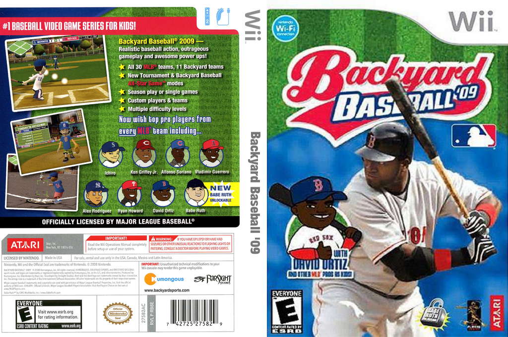 Backyard Baseball '09 — box-texture (US)