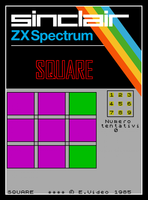 Square box art
