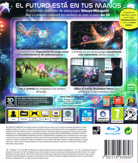 Child of Eden — box-2D-back (SP)