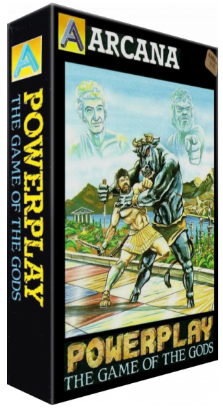 Powerplay - The Game of the Gods — box-3D (EU)